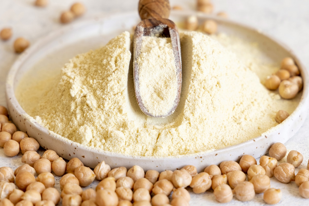 chickpea flour for waffles recipe