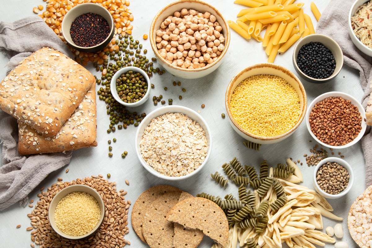 what are carbs - different types of carbs like pasta rice etc
